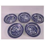 Blue & White Scenic Plates