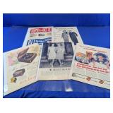 Vintage Entertainment Ad Collection