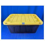Commander XXL 27 Gal Plastic Storage Tote Box
