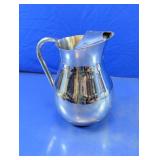 Silver Tone Metal Pitcher