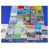 Vintage Lake & Reservoir Travel Brochures