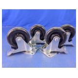Swivel Caster Wheels Set
