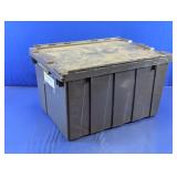 GSC 12 Gallon Flip Top Storage Tote