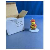 Disney Pooh Skating Figurine