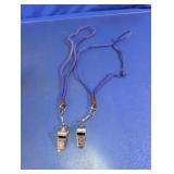Vtg Acme Thunderer & Sportcraft Whistles