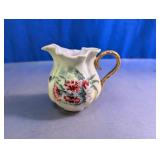 Miniature Floral Cream Pitcher