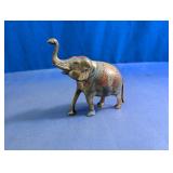 Decorative Metal Elephant Figurine