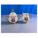 Miniature Creamer & Sugar Bowl