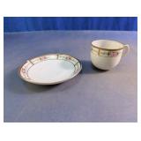 Hand Painted Cup & Saucer Set