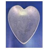 Heart Shaped Metal Trinket Dish