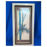 Birds on Bamboo Tree Framed Print