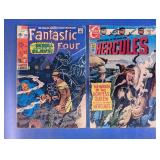 Fantastic Four & Hercules Comic Books