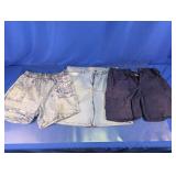 Acid Wash & Denim Casual Shorts Assortment