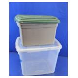 Rubbermaid Clever Store & Storage Tote Set