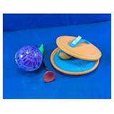 Maze Puzzle Ball, Paddle Catch Game & Zing Dart