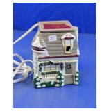 Christmas Village House Figurine Lamp