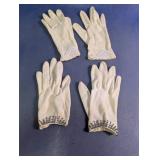 Vintage Embellished Dress Gloves Lot