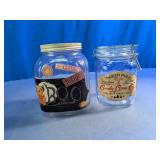 Halloween Boo & Christmas Glass Jar Assortment