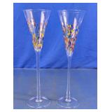 Confetti Champagne Flutes