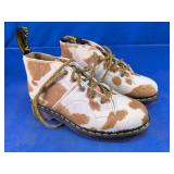 Dr. Martens Cow Print Hair-On Boots