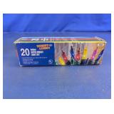 Vintage Hobby Lobby 20 Indoor Multi-Color Lights