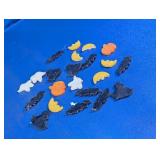 Assorted Halloween Miniature Wooden Cutouts Lot