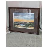 Framed Landscape Art Print