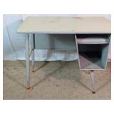 Vintage Metal Student Desk