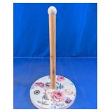 Floral Paper Towel Holder