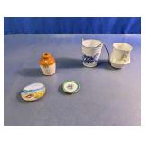 Vtg Miniature Porcelain & Ceramic Collection Lot