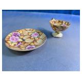 Lefton China Hand Painted Cup & Saucer Set