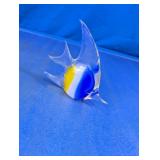 Art Glass Tropical Fish Figurine