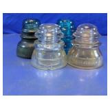 Glass Electrical Insulator Assortment