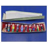 Chinese Ethnic Doll Figurine Set
