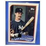 1989 TOPPS DON MATTINGLY CARD