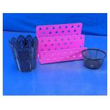 File Organizer, Pencil Holder & Clip Dish