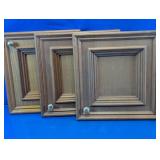 Wood Framed Cabinet Door Panels Assortment