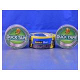 Duck & Scotch Blue Adhesive Tape Lot