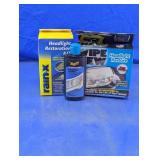 Headlight Restoration Product Assortment
