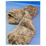 Brown Faux Fur Scarf Wrap