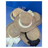 Woven Straw Sun Hats Assortment