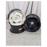 Heavy Duty Steel Wheel Rims Trio