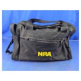 NRA Black Canvas Range Duffle Gear Bag