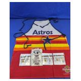Houston Astros Apron, BamBams, & Bolt Noisemaker
