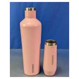 Corkcicle Rose Quartz Canteen Bottle & Stemless