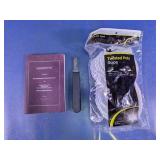 Vtg Rubbermaid Union Booklet, Utility Knife &