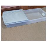 Project Source 70 Qt Clear Underbed Storage Tote