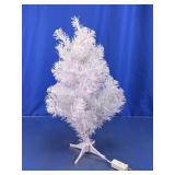 White Artificial Christmas Tree