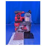 SKIL 1/4 Sheet Palm Sander w/ Dust Canister Lot