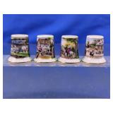 Hand-Painted Porcelain Thimbles